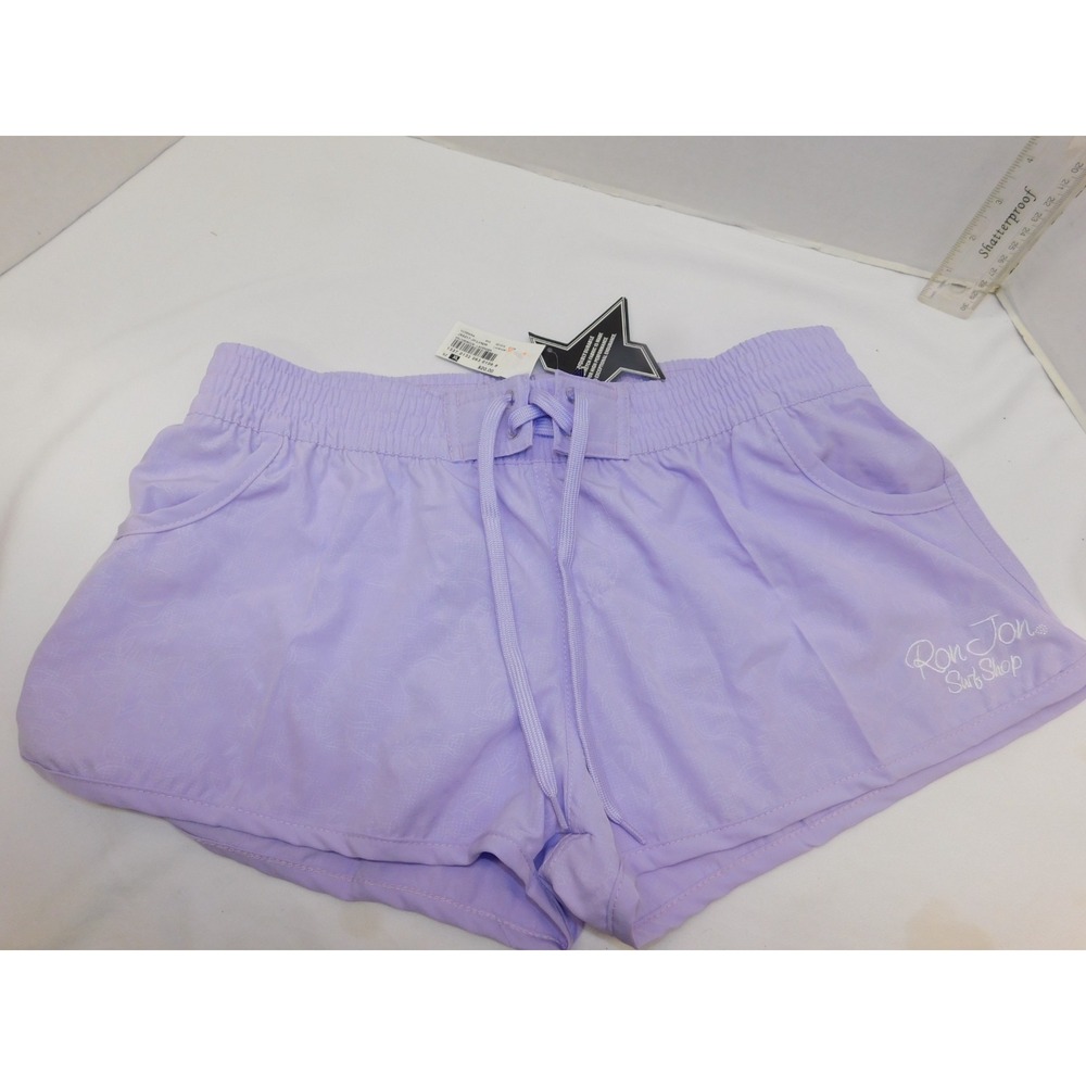 New Ron Jon Surf Shop Lavender Shorts XL
